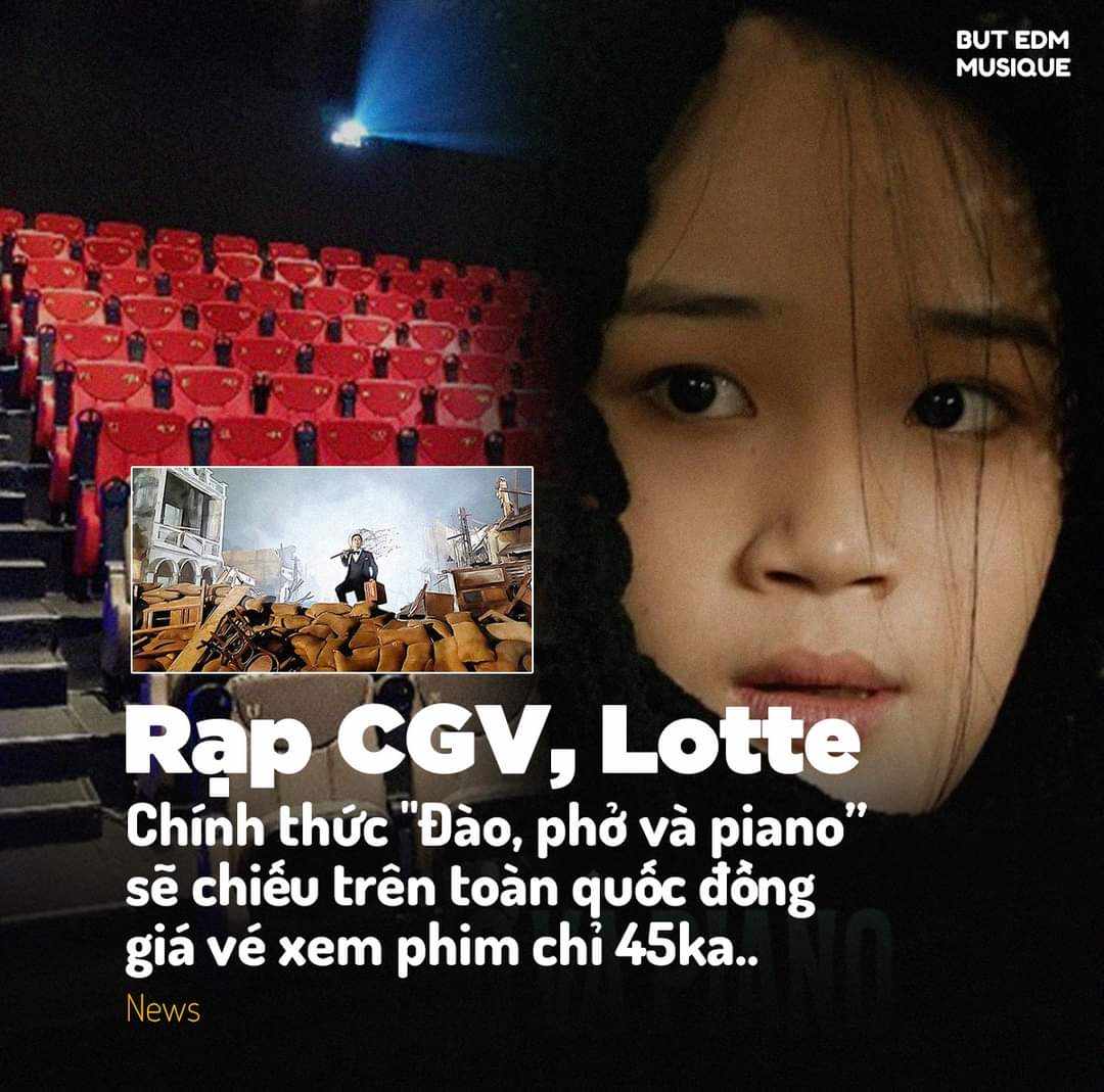 CGV lên tiếng về thông tin "Đào, phở và piano" chiếu tại CGV, Lotte- Ảnh 1.