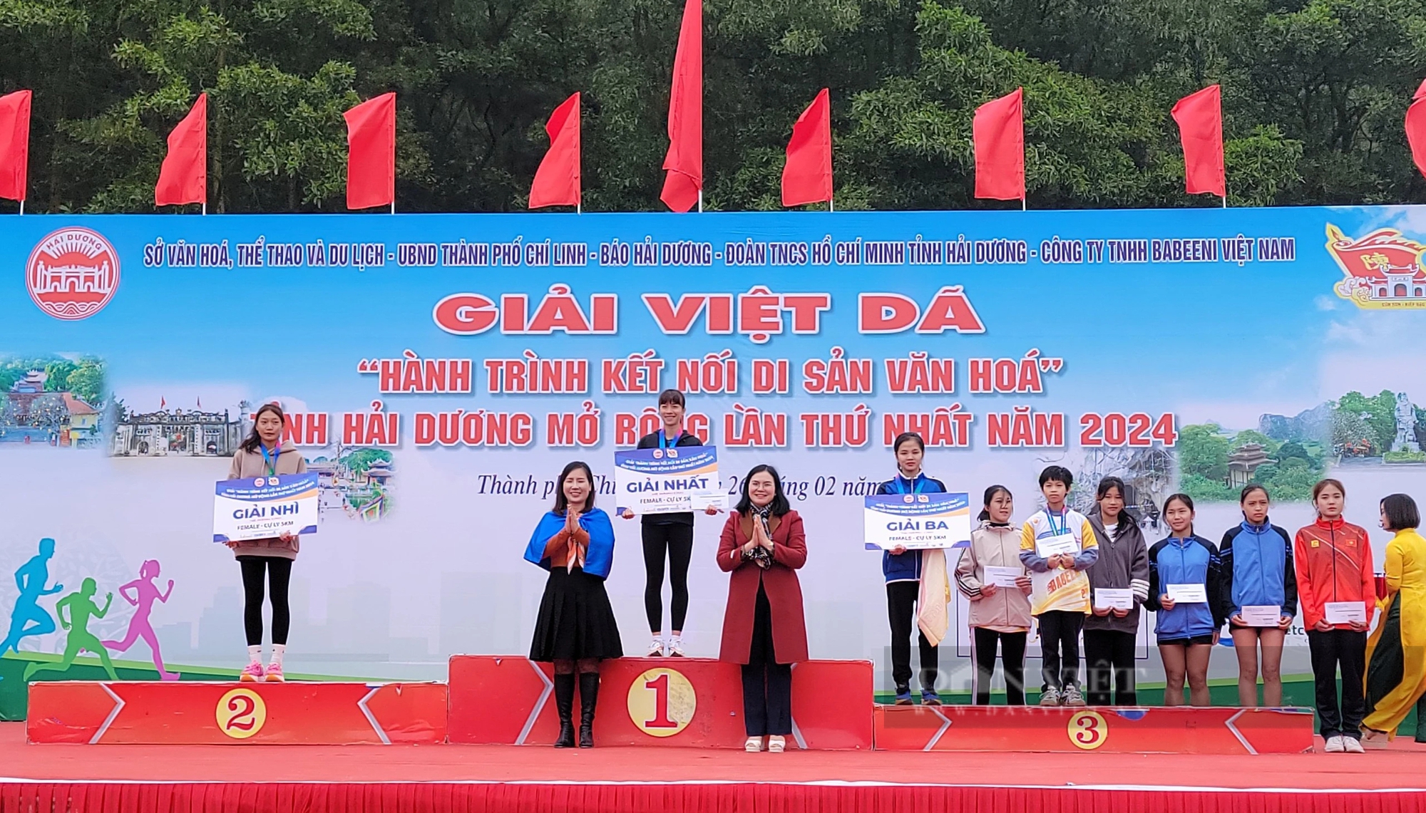 Cô gái "vàng" Nguyễn Thị Oanh và gần 1.000 người tham gia Giải Việt dã tỉnh Hải Dương mở rộng lần thứ nhất- Ảnh 10.