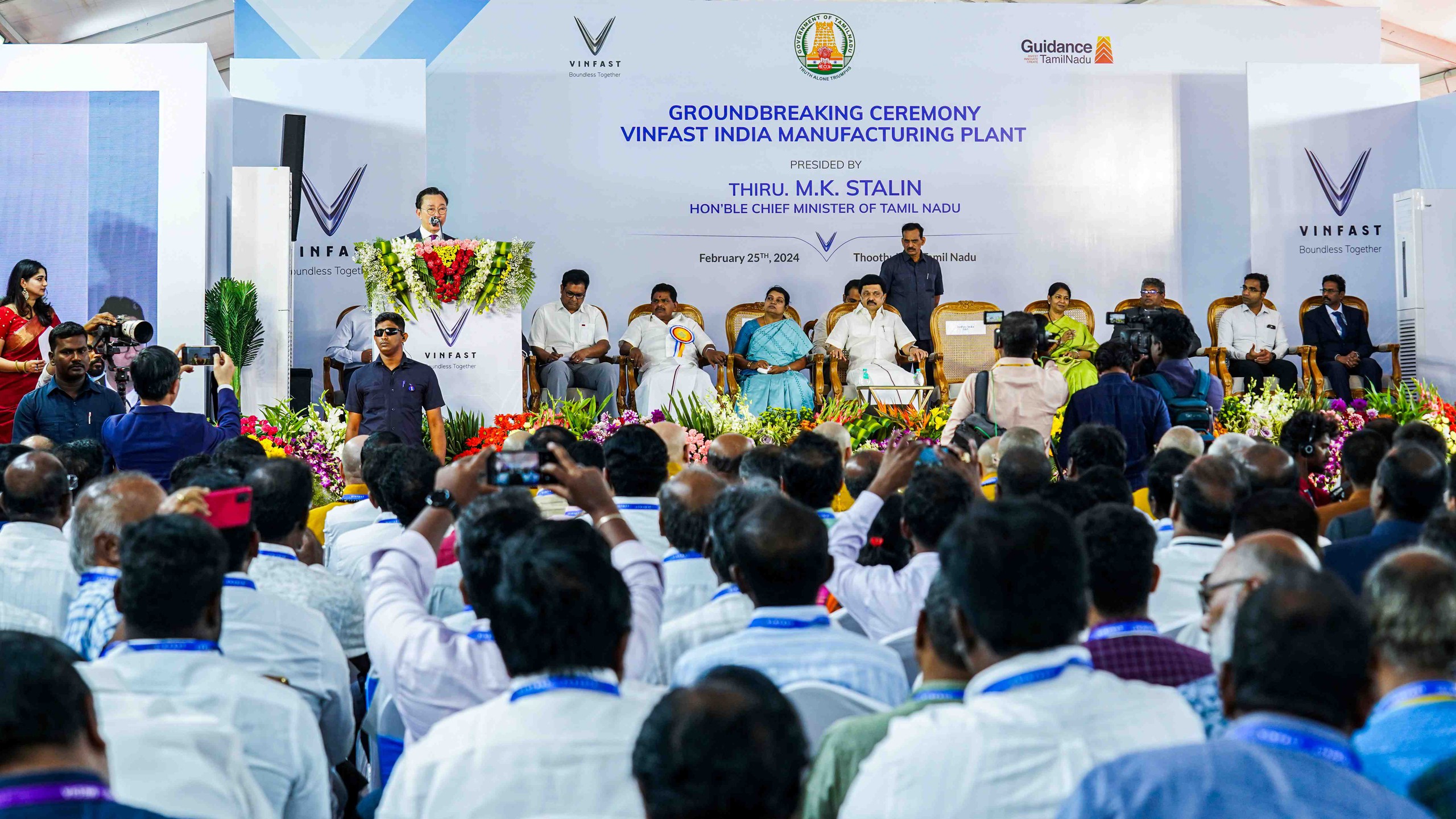 VinFast chính thức động thổ nhà máy xe điện tại Ấn Độ- Ảnh 3.