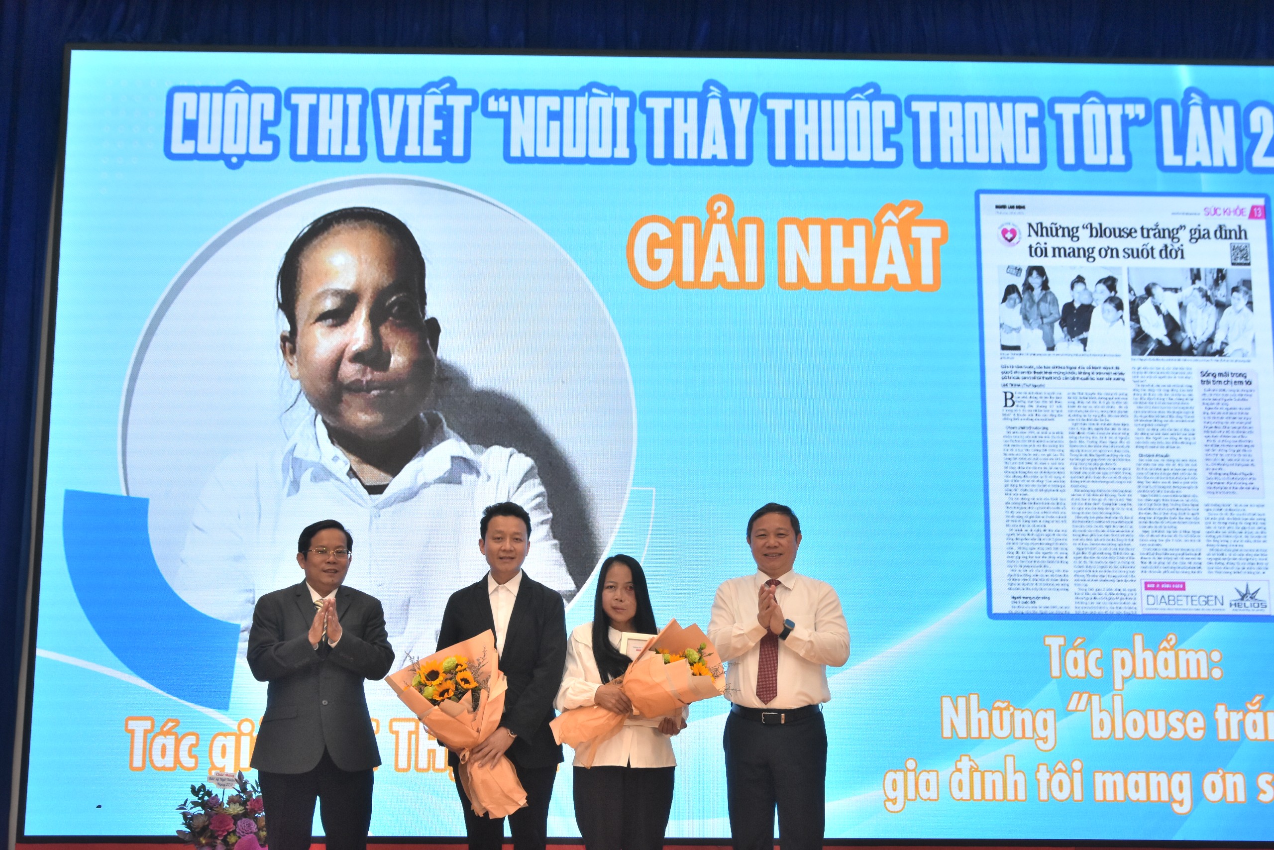 Phóng viên Báo Dân Việt đoạt giải cuộc thi viết "Người Thầy thuốc trong tôi"- Ảnh 2.