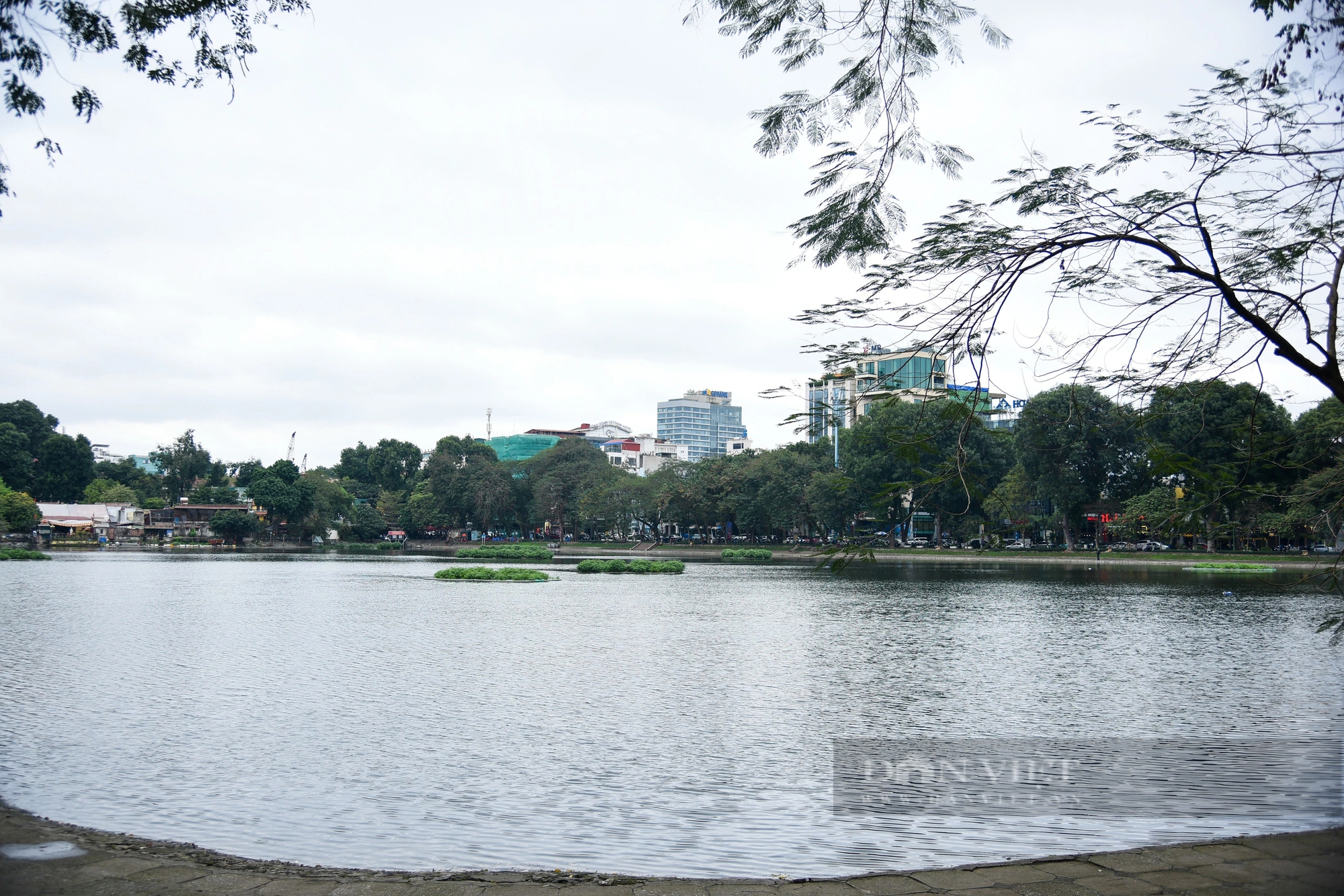 Hiện trạng khu vực hồ rộng gần 5 hec-ta được đề xuất xây 5 quảng trường ở Hà Nội- Ảnh 1.