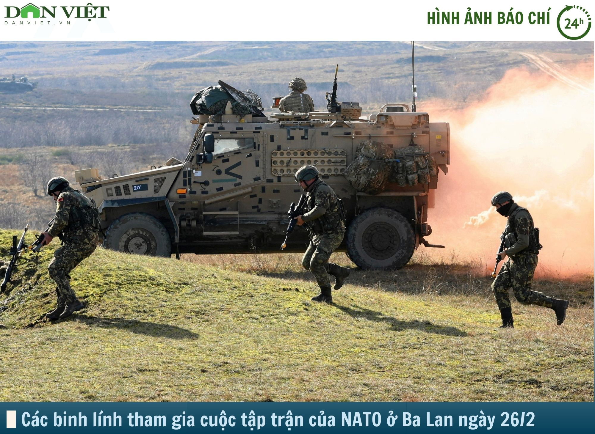 Hình ảnh báo chí 24h: Cuộc tập trận lớn nhất của NATO sau chiến tranh lạnh ở Ba Lan- Ảnh 1.