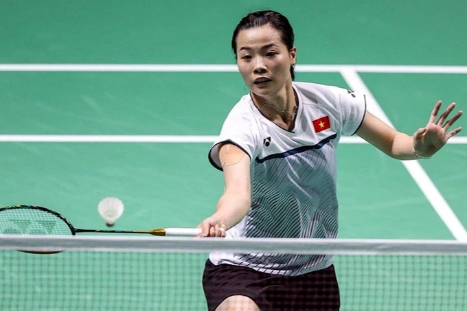 Hot girl Nguyễn Thùy Linh "đánh nhanh thắng nhanh" tay vợt Bulgaria- Ảnh 1.