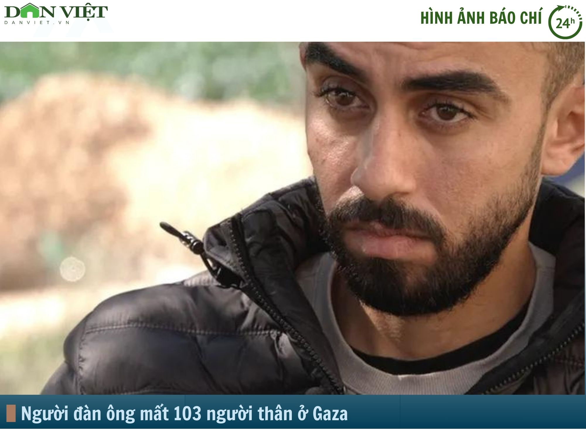 Hình ảnh báo chí 24h: Người đàn ông mất 103 người thân sau vụ không kích của Israel vào Gaza- Ảnh 1.