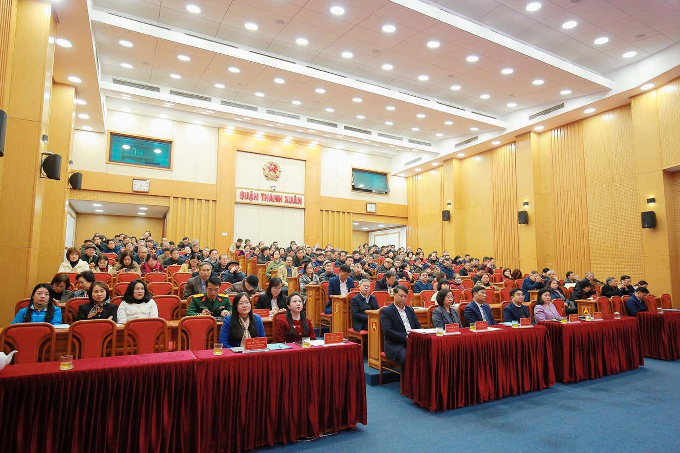 Quận Thanh Xuân phát động phong trào thi đua “Dân vận khéo” năm 2024- Ảnh 1.