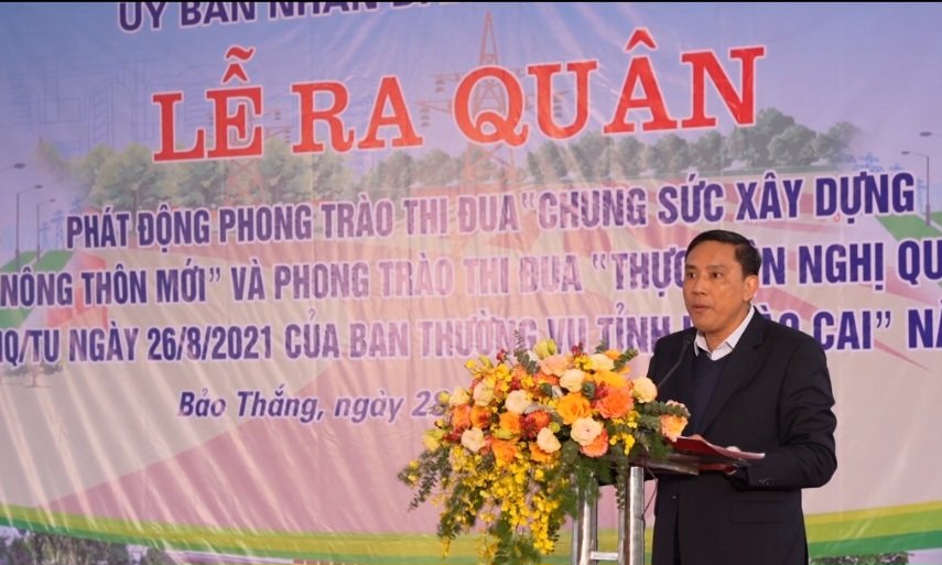 Lào Cai: Phát động phong trào thi đua "Chung sức xây dựng nông thôn mới" và "Thực hiện Nghị quyết 10"- Ảnh 2.