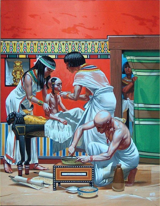 Khủng khiếp phương pháp chữa bệnh bằng phân ở Ai Cập cổ- Ảnh 2.