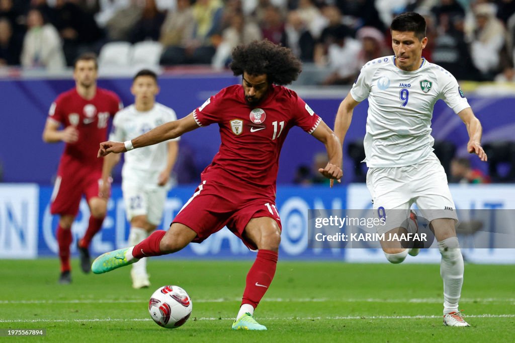 "Đấu súng" thành công, Qatar đánh bại Uzbekistan ở tứ kết Asian Cup 2024- Ảnh 1.
