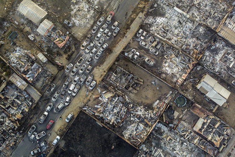 Hình ảnh cháy rừng hoành hành khiến ít nhất 46 người thiệt mạng- Ảnh 7.
