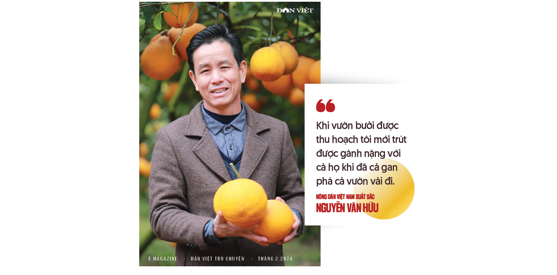 Nông dân Việt Nam xuất sắc Nguyễn Văn Hữu: "Cãi" cả họ phá vải thiều trồng bưởi và khu vườn hạnh phúc- Ảnh 5.