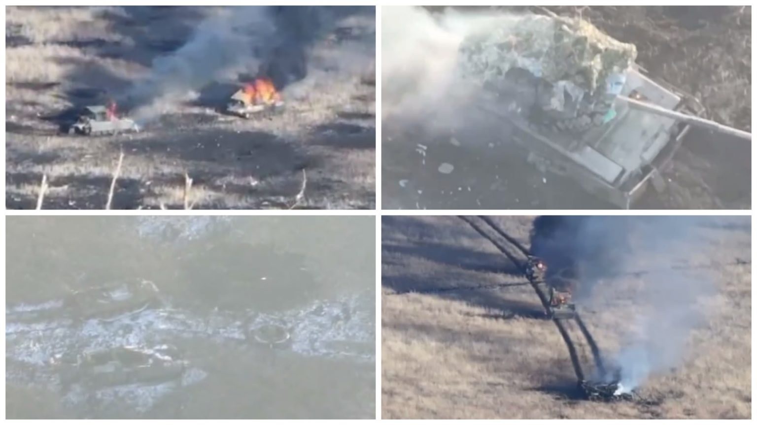 Video Ukraine hủy diệt 2 đoàn xe thiết giáp 'khủng' của quân Nga trong trận chiến ác liệt ở Donetsk- Ảnh 2.