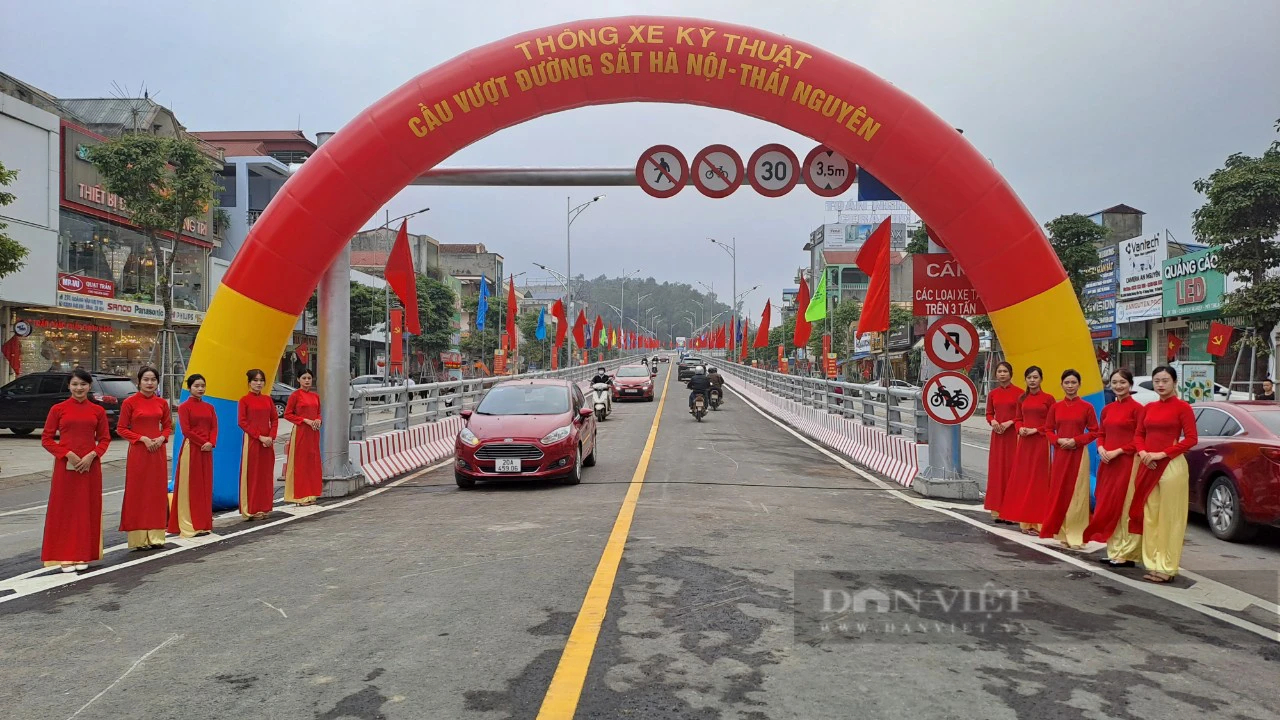 Thông xe kỹ thuật cầu vượt đường sắt Hà Nội – Thái Nguyên hơn 158 tỷ đồng- Ảnh 4.