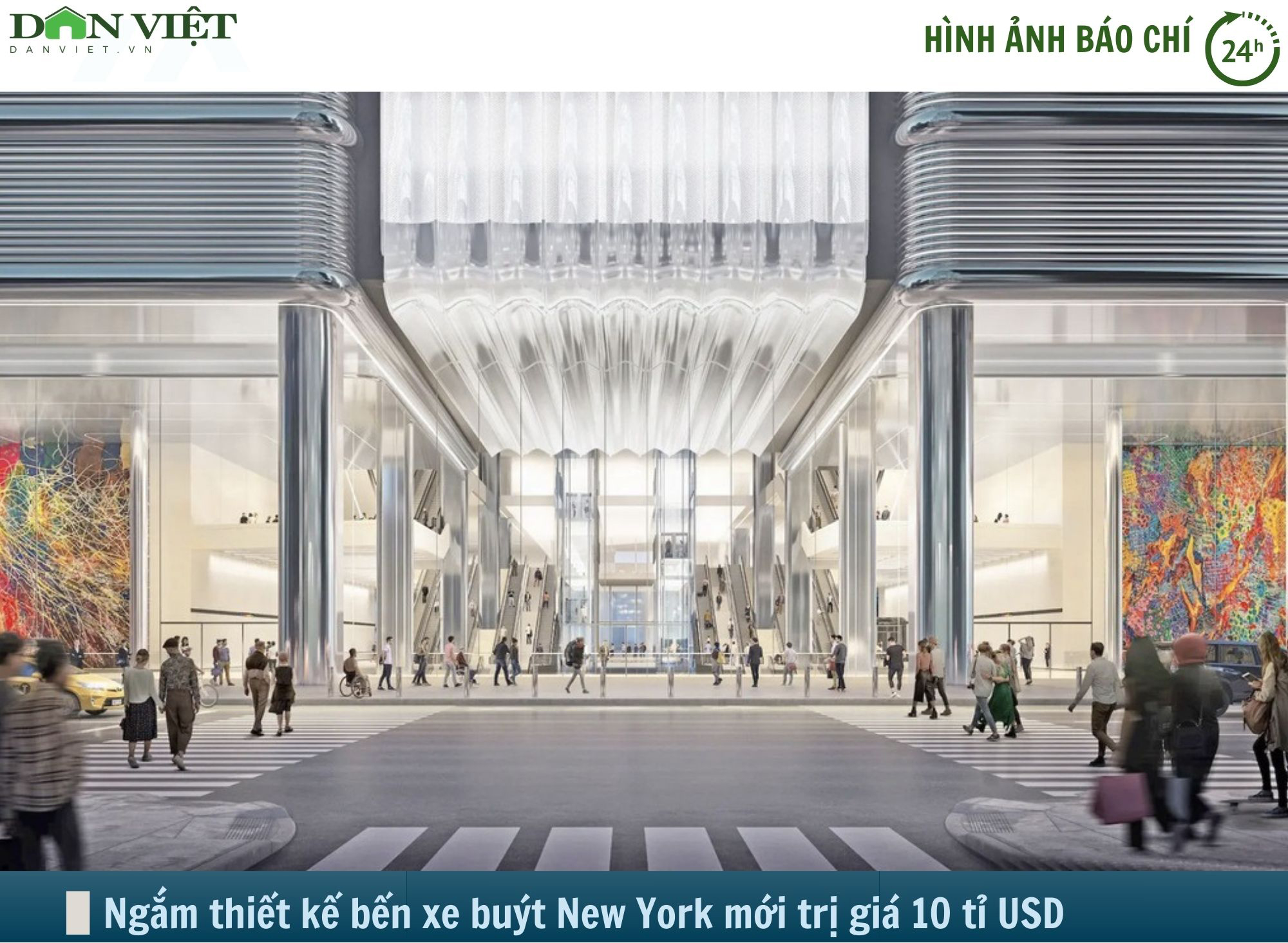 Hình ảnh báo chí 24h: New York sắp có bến buýt mới trị giá 10 tỷ USD- Ảnh 1.