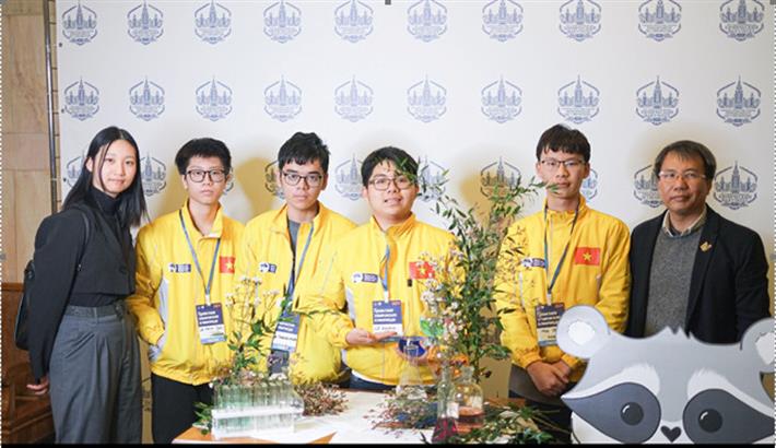 Học sinh Việt Nam lần đầu tham dự Chung kết Olympic Dự án Hóa học, giành giải cao- Ảnh 1.