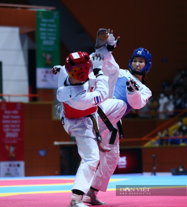 Nữ võ sĩ taekwondo Trương Thị Kim Tuyền: "Tôi sẽ đánh hết khả năng để không hối hận"- Ảnh 4.