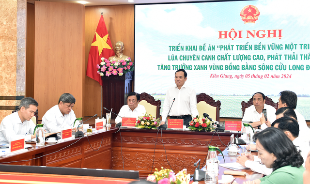 Thực hiện Đề án 1 triệu ha lúa chất lượng cao: Phó Thủ tướng Trần Lưu Quang nhấn mạnh nguyên tắc 10 chữ- Ảnh 1.