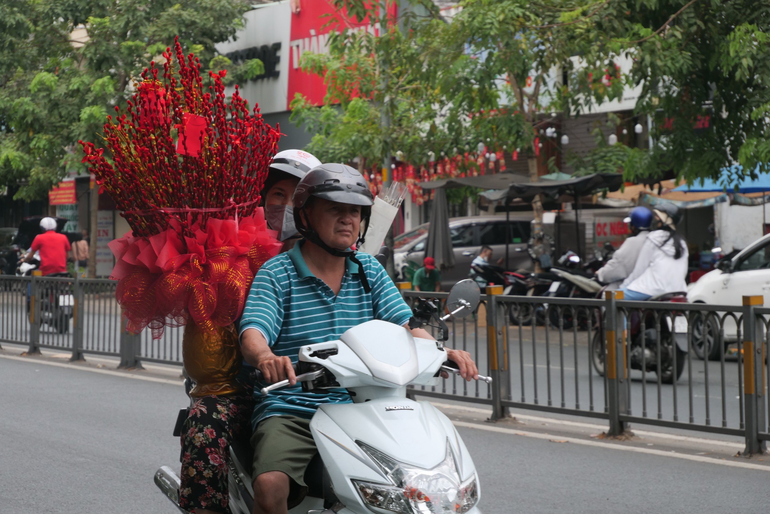 Chợ hoa lớn nhất TP.HCM đông đúc người mua chiều 29 Tết
- Ảnh 11.