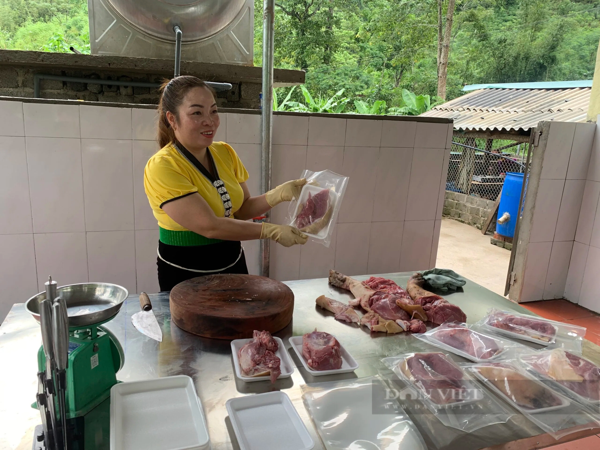 Nữ Giám đốc dân tộc Tày ở Hòa Bình làm thương hiệu thịt lợn bản địa Tân Minh- Ảnh 2.