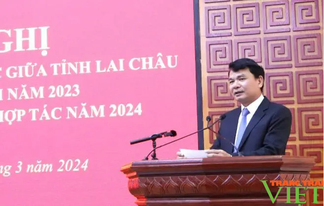 Lai Châu - Lào Cai: Đánh giá kết quả hợp tác giữa Ban Thường vụ 2 tỉnh năm 2023, triển khai nhiệm vụ năm 2024- Ảnh 5.