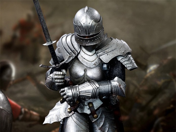 Đối diện binh sĩ mặc giáp toàn thân thời Trung Cổ, phải làm thế nào để chiến thắng?- Ảnh 2.