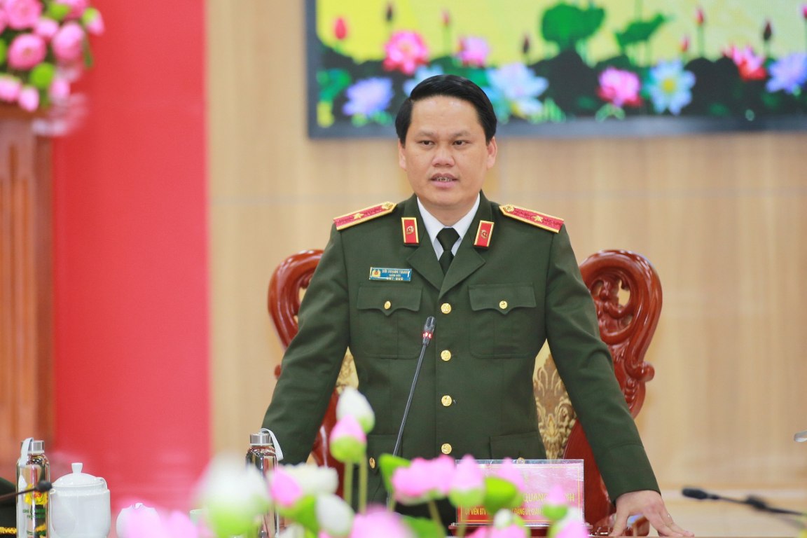 Chân dung Giám đốc Công an Nghệ An vừa được thăng Thiếu tướng và chỉ định chức vụ Đảng- Ảnh 1.