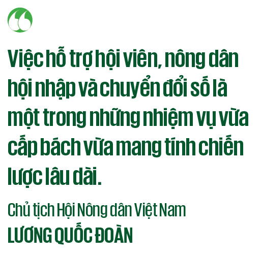 Chủ tịch Hội Nông dân Việt Nam Lương Quốc Đoàn: Nông dân là đối tượng chính được hưởng thành quả chuyển đổi số (Bài 4)- Ảnh 16.