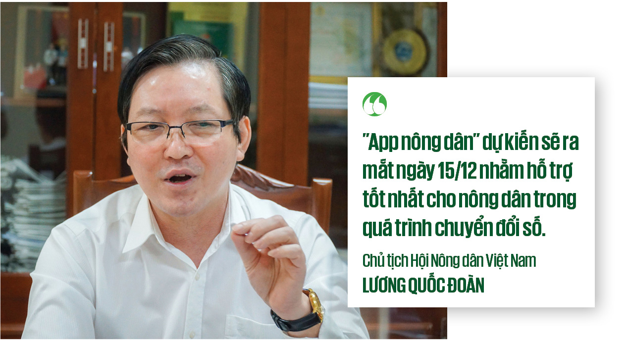 Chủ tịch Hội Nông dân Việt Nam Lương Quốc Đoàn: Nông dân là đối tượng chính được hưởng thành quả chuyển đổi số (Bài 4)- Ảnh 9.