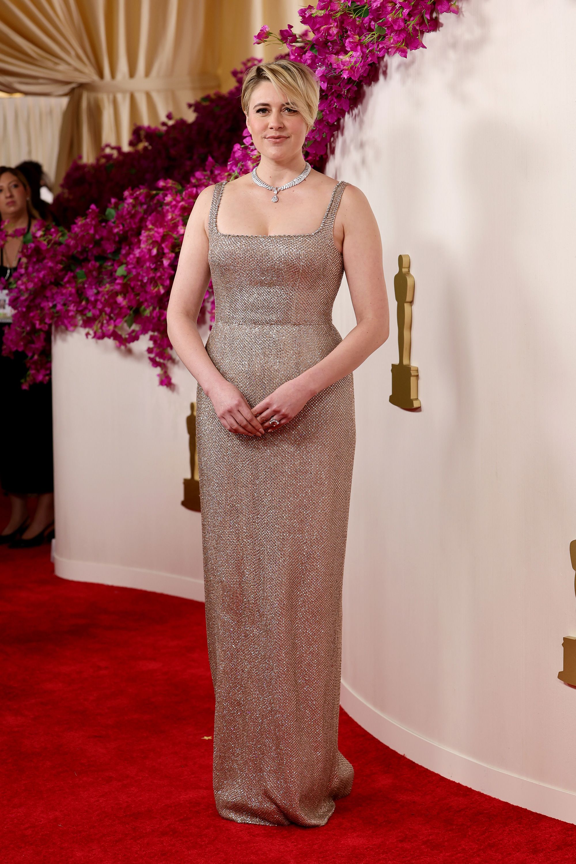 Thảm đỏ Oscar 2024: Dàn mỹ nữ khoe sắc trước "giờ G"- Ảnh 5.