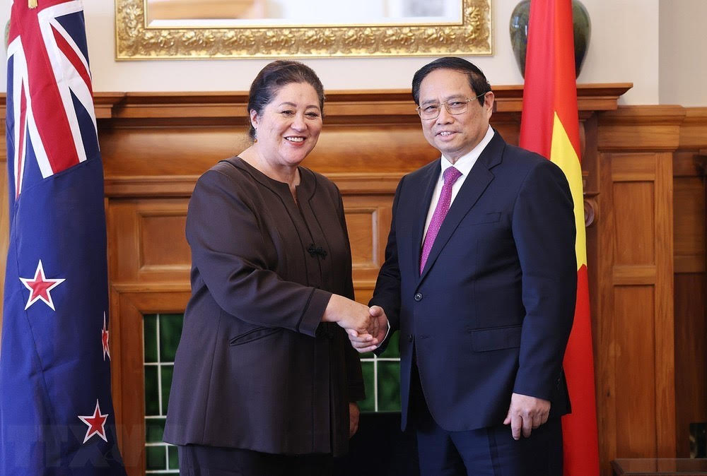 Thủ tướng Phạm Minh Chính hội kiến Toàn quyền New Zealand- Ảnh 1.