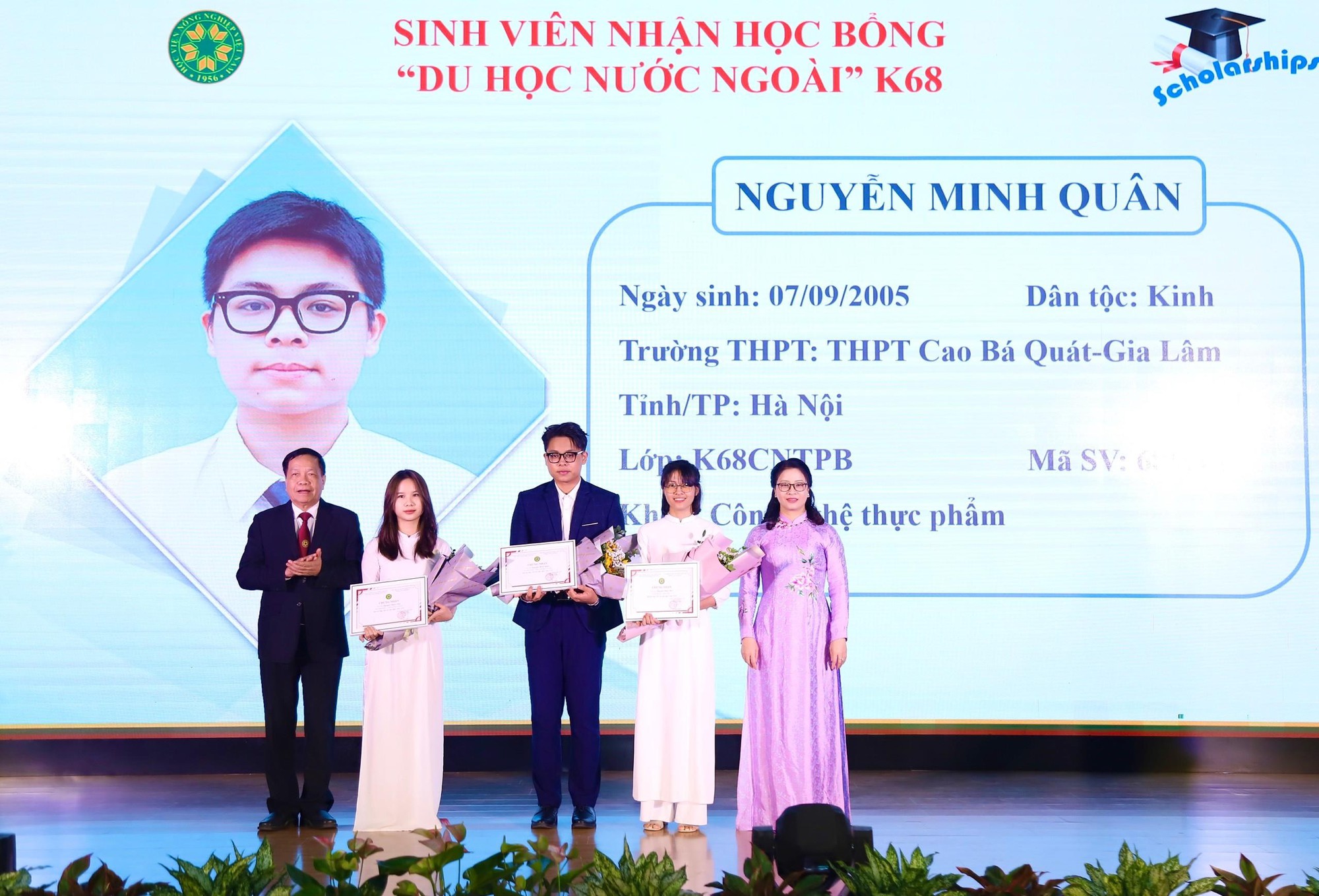 Hàng ngàn suất học bổng đang chờ tân sinh viên K69 Học viện Nông nghiệp Việt Nam- Ảnh 2.