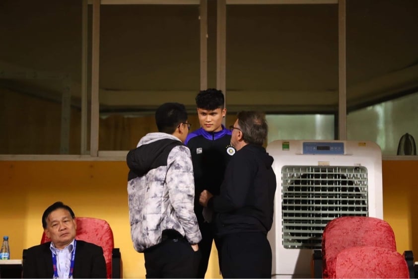 HLV Troussier dự khán, Hà Nội FC đánh bại Hồng Lĩnh Hà Tĩnh- Ảnh 5.