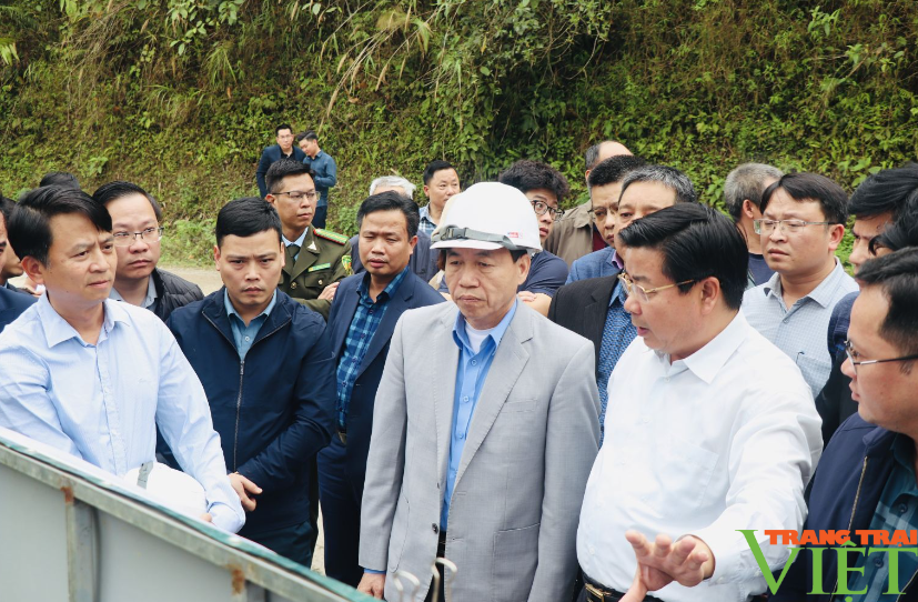 Tỉnh Lai Châu và Bộ Giao thông Vận tải bàn giải pháp xây dựng hầm đường bộ Khau Co- Ảnh 5.