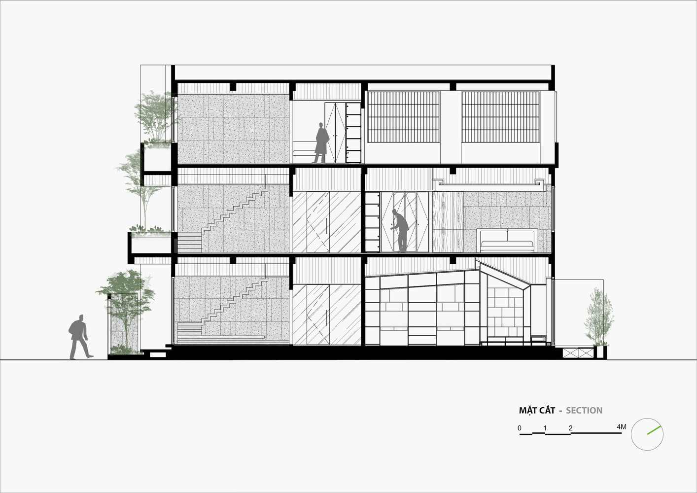 Nhà phía Tây tối ưu hoá diện tích, trở nên mát mẻ hơn nhờ cách này- Ảnh 12.