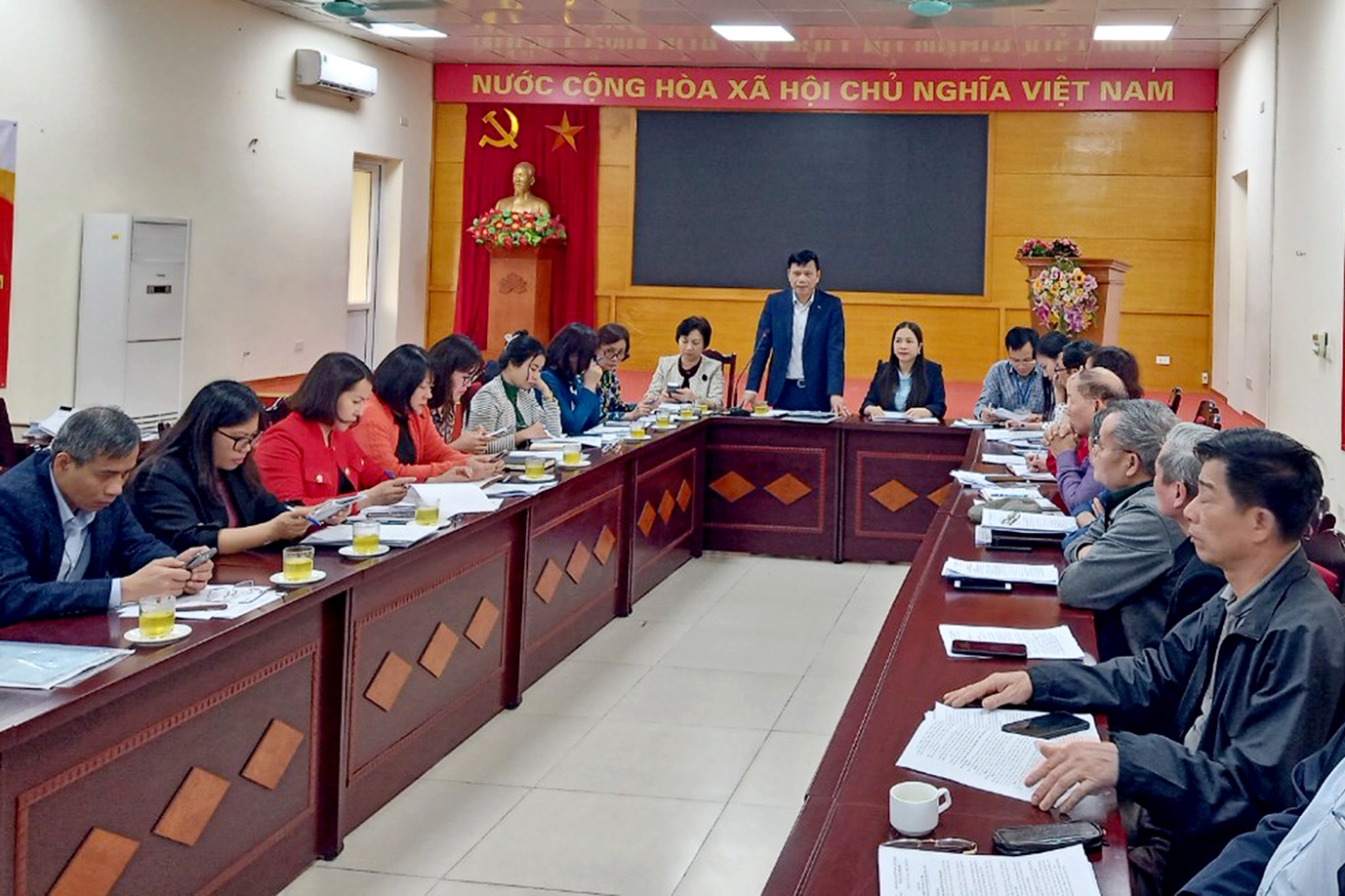 Quận Thanh Xuân khảo sát đánh giá phường đạt chuẩn đô thị văn minh- Ảnh 2.