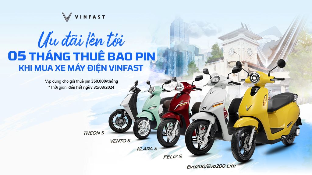 VinFast ưu đãi hấp dẫn cho khách hàng mua xe máy điện trong tháng 3- Ảnh 1.