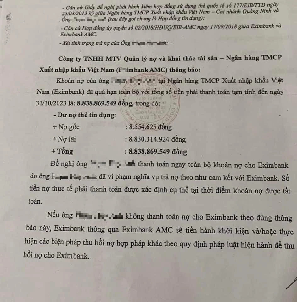 Nóng: Thanh tra vào cuộc vụ nợ 8,5 triệu tính lãi thành 8,8 tỷ đồng sau gần 11 năm ở Quảng Ninh- Ảnh 3.