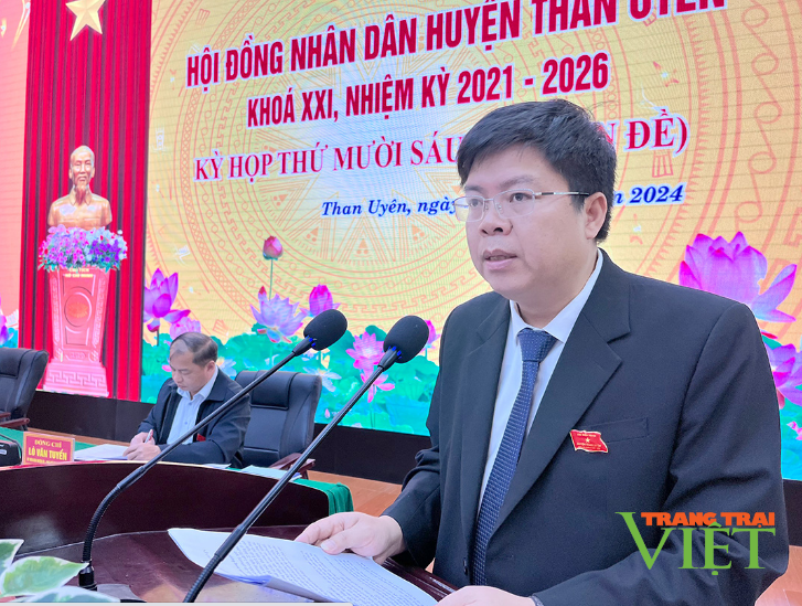 Lai Châu: HĐND huyện Than Uyên thông qua nhiều nghị quyết quan trọng- Ảnh 2.
