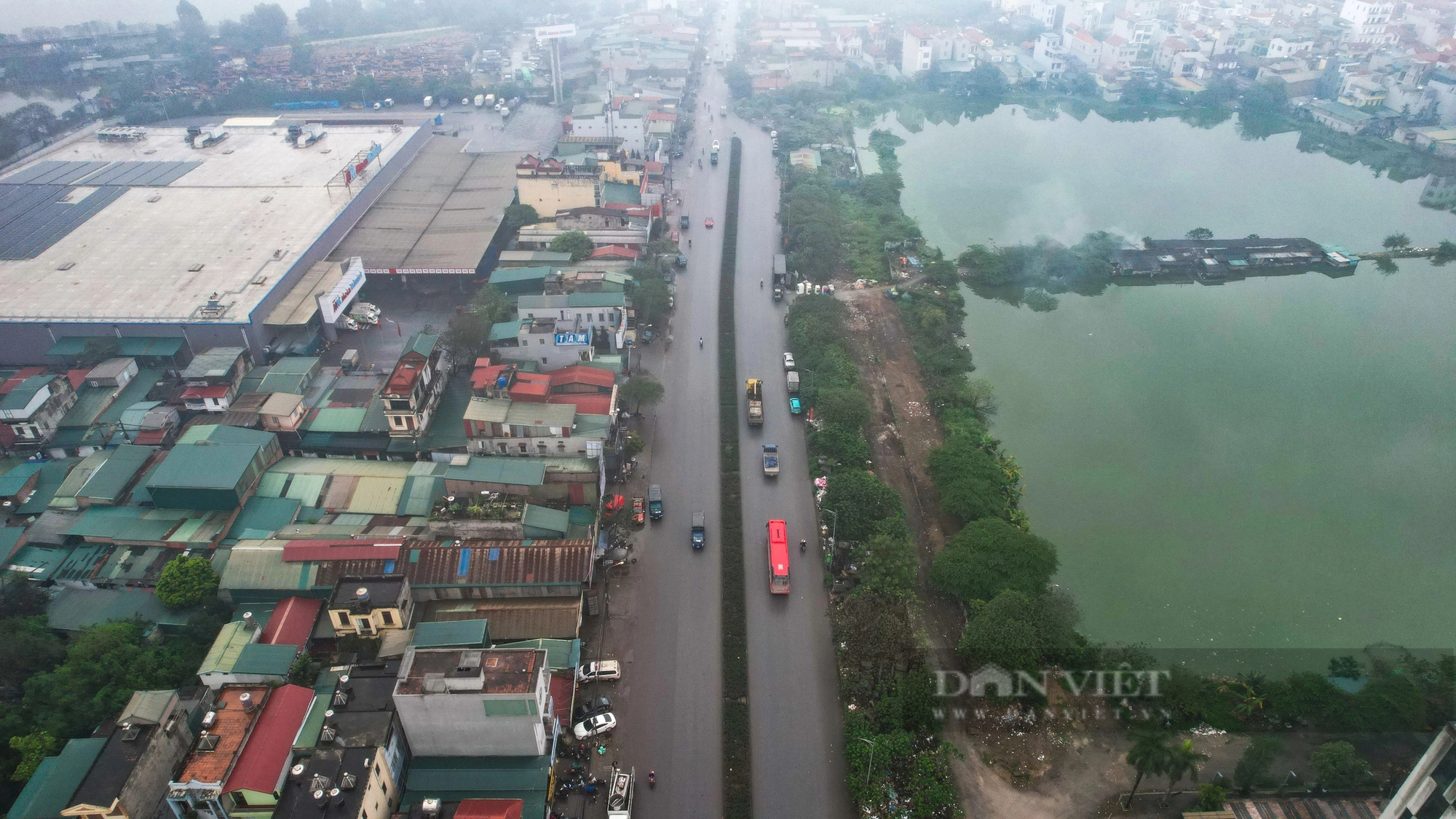 Hình ảnh tuyến đường gần 3.400 tỷ đồng ở Hà Nội sắp khởi động lại sau nhiều năm 