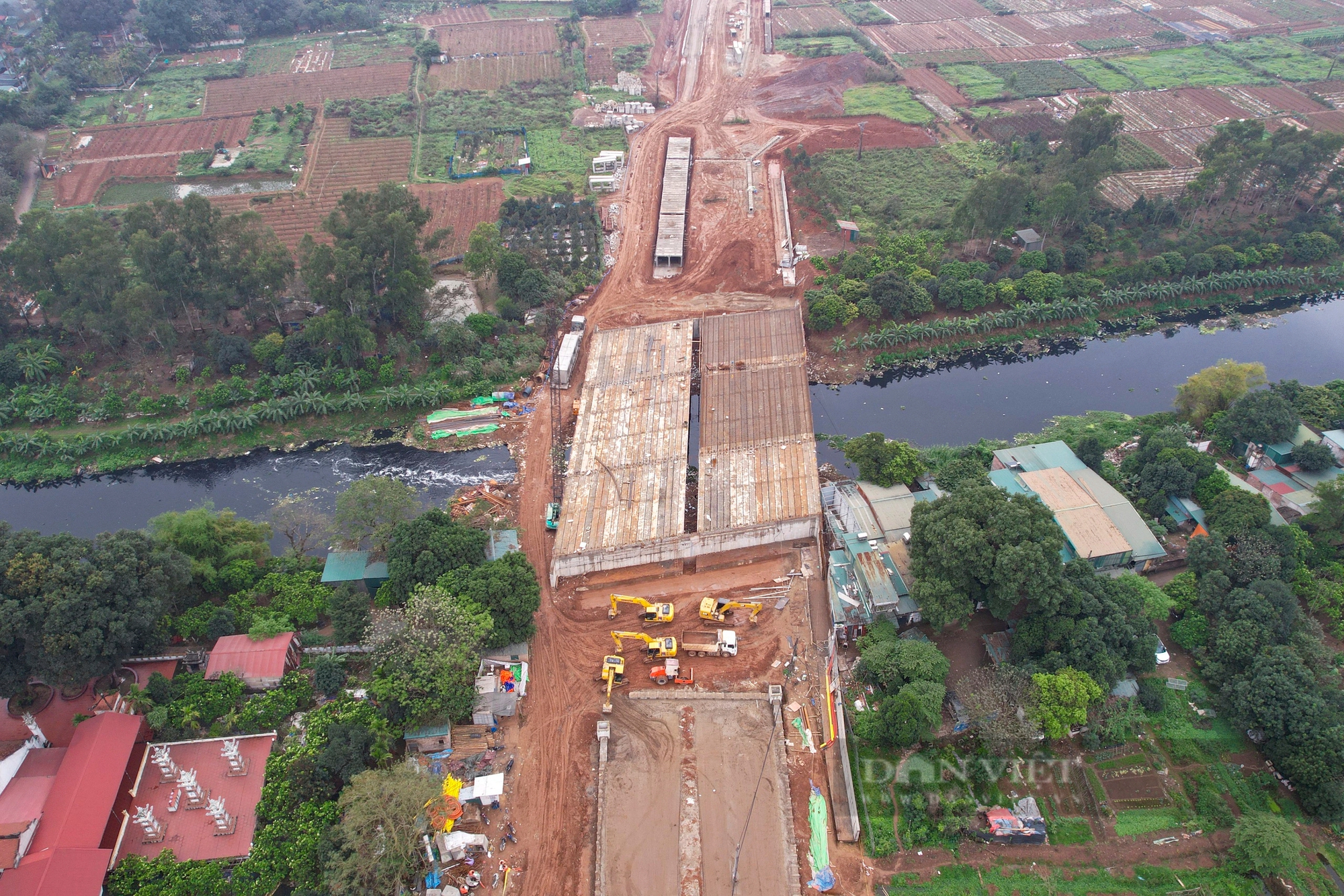 Toàn cảnh tuyến đường trị giá hơn 740 tỷ đồng nối 2 quận ở Hà Nội sắp thông xe- Ảnh 4.