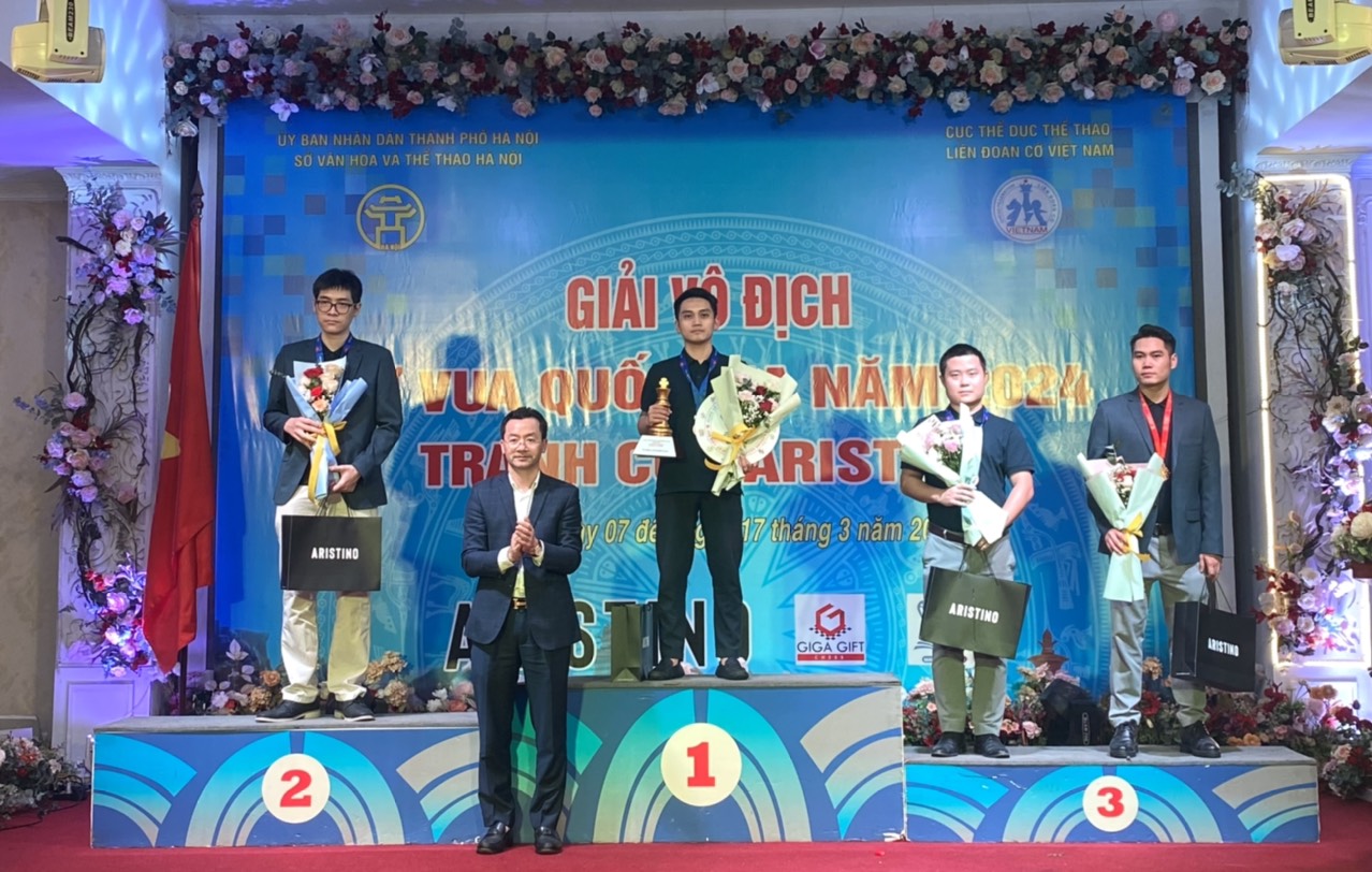 Kỳ thủ 15 tuổi của Hà Nội lên ngôi tại giải vô địch cờ vua quốc gia 2024- Ảnh 3.