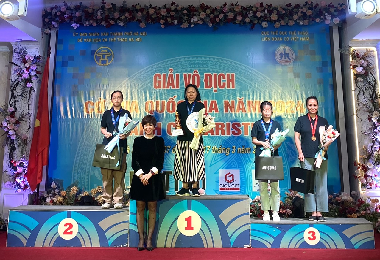 Kỳ thủ 15 tuổi của Hà Nội lên ngôi tại giải vô địch cờ vua quốc gia 2024- Ảnh 4.