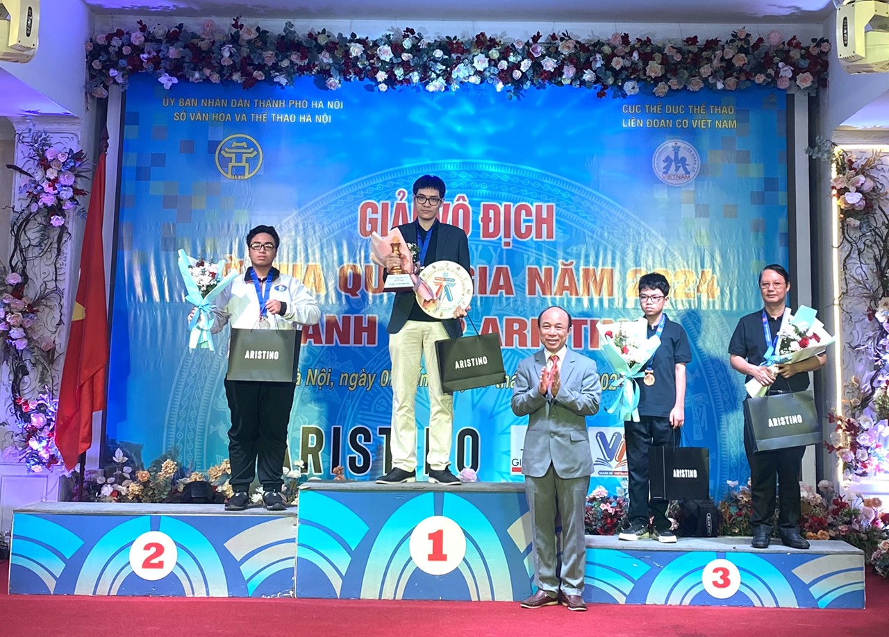 Kỳ thủ 15 tuổi của Hà Nội lên ngôi tại giải vô địch cờ vua quốc gia 2024- Ảnh 6.
