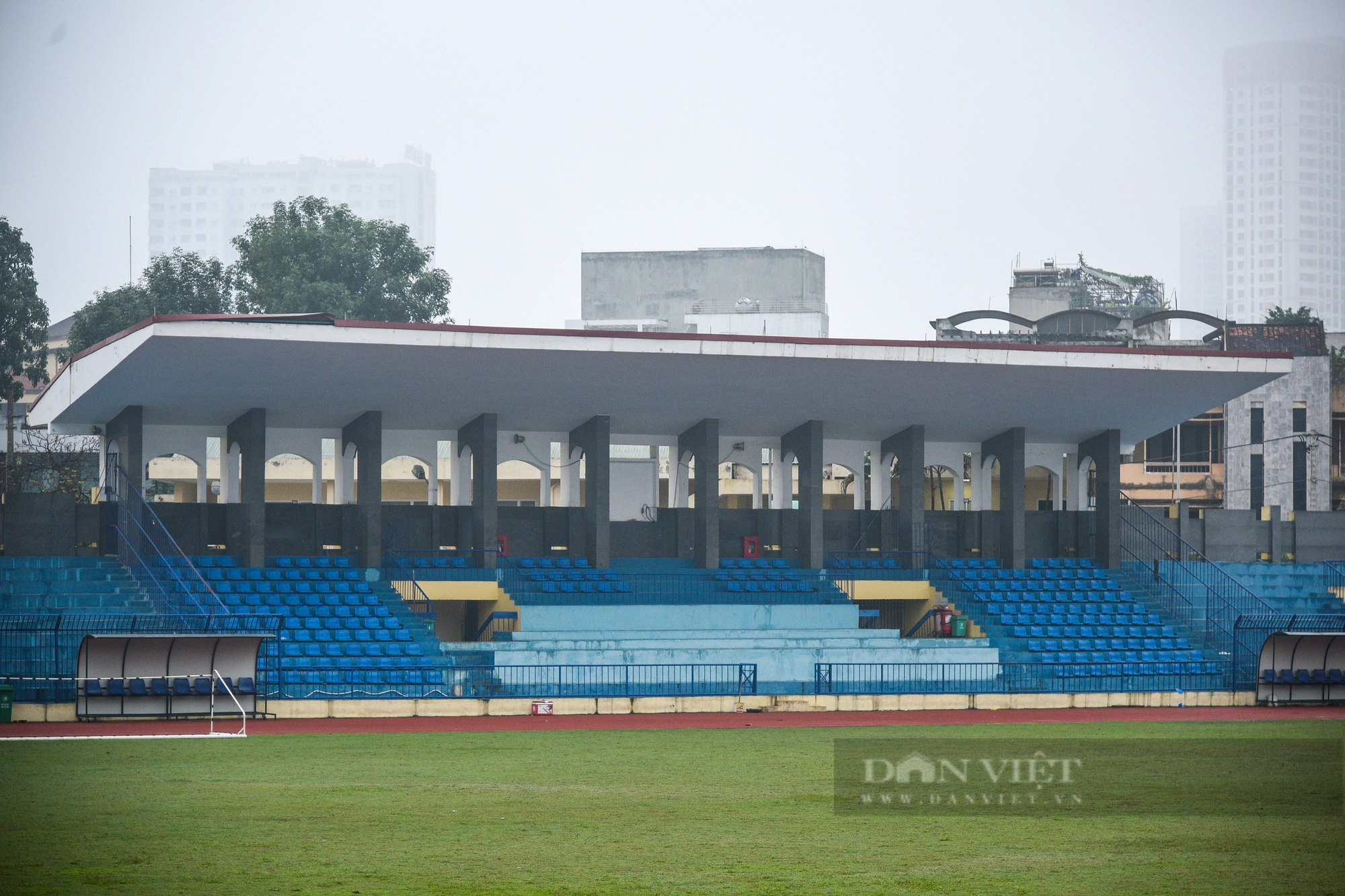 Hiện trạng sân vận động Hà Đông trước thông tin được tổ chức V-League- Ảnh 12.