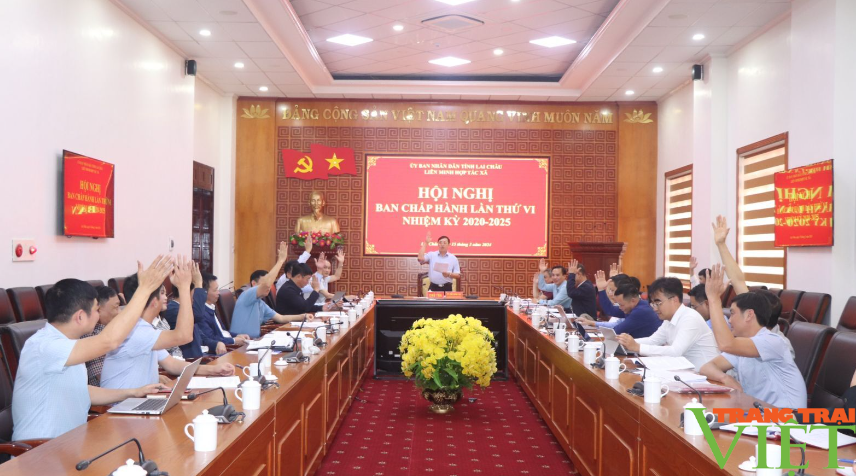 Liên minh Hợp tác xã Lai Châu: Hội nghị Ban Chấp hành lần thứ VI, nhiệm kỳ 2020 – 2025- Ảnh 2.