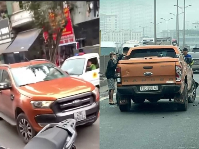 Vụ xe bán tải chạy trốn cảnh sát ở Hà Nội: Người dân đập phá xe của đối tượng có vi phạm không?- Ảnh 1.