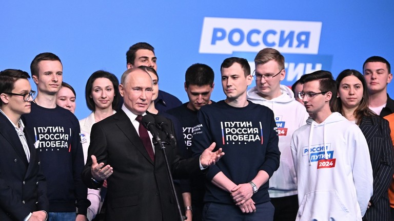Bầu cử Nga: TT Putin phát biểu ấn tượng sau chiến thắng vang dội- Ảnh 1.