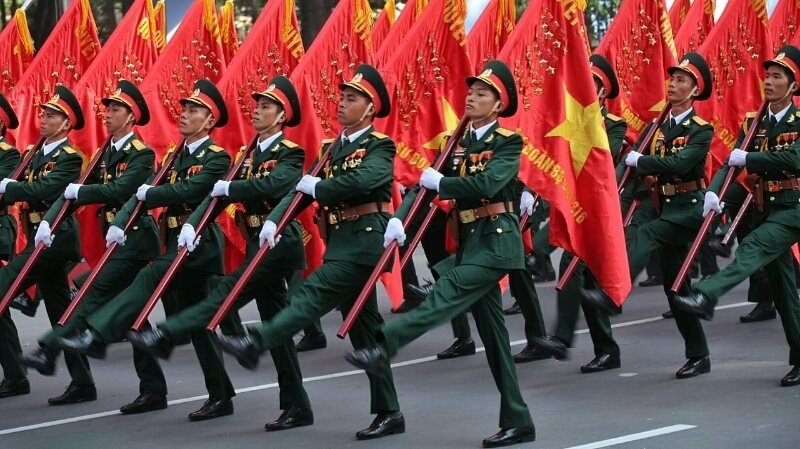 Có 21 loạt pháo tại lễ diễu hành kỷ niệm 70 năm Chiến thắng Điện Biên Phủ- Ảnh 1.