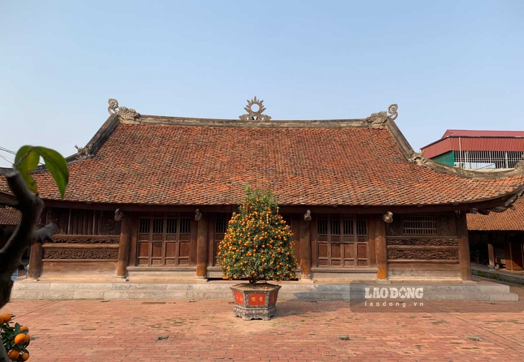 Một chùa cổ gần 1.000 năm tuổi ở làng khoa bảng nổi tiếng Nam Định, kiến trúc độc đáo, cây cổ thụ sừng sững- Ảnh 2.
