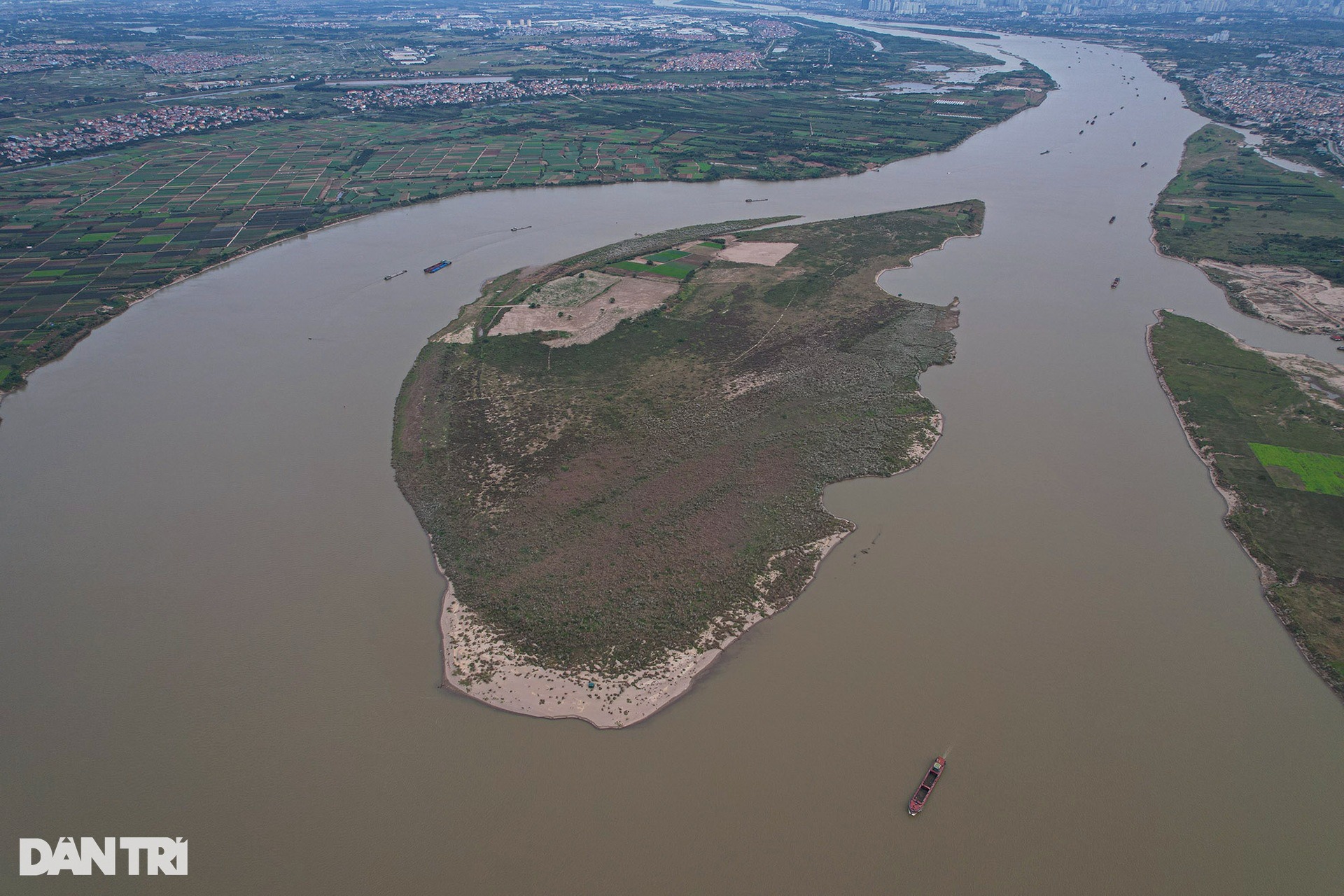 Chiêm ngưỡng các bãi nổi trên sông Hồng có hình dáng vô cùng độc đáo- Ảnh 4.