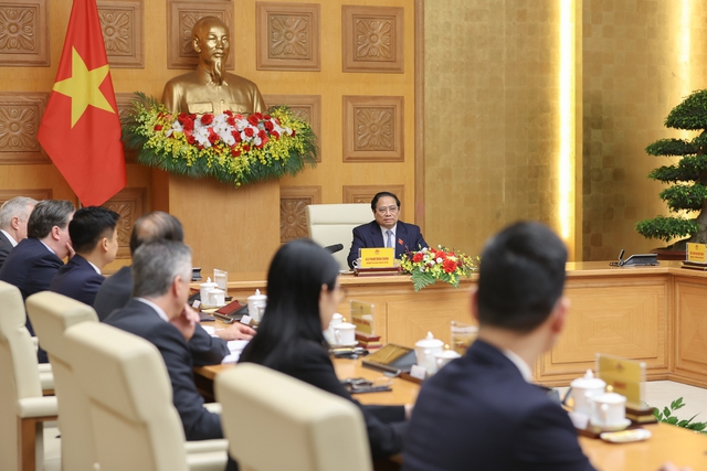 Thủ tướng đề nghị doanh nghiệp Mỹ ủng hộ đưa Việt Nam khỏi danh sách hạn chế xuất khẩu công nghệ cao- Ảnh 1.